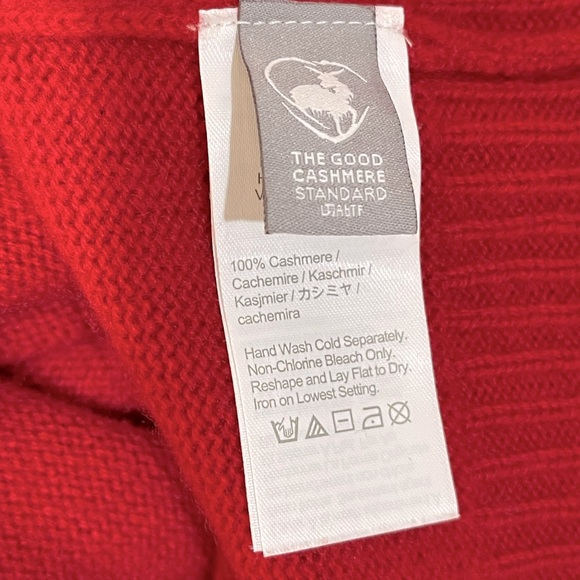 J.Crew NWT 100% cashmere collared sweater dress sz M/L - Picture 5 of 6